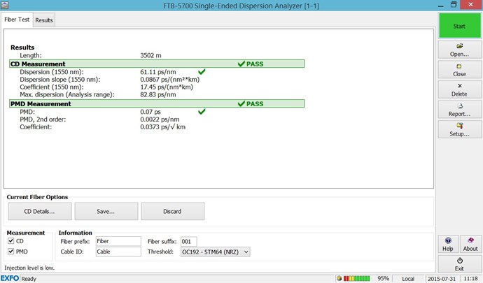 EXFO(爱斯福) FTB-5700 - 单端色散分析仪 4