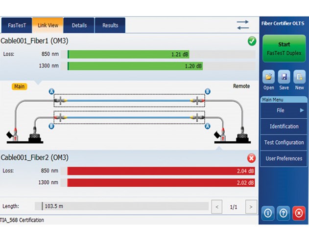 EXFO(爱斯福) FTBx-945 Fiber Certifier OLTS 2