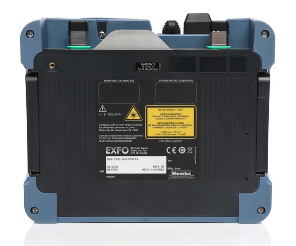 EXFO MaxTester 730C - Máy đo phản xạ miền thời gian quang OTDR PON/METRO 2