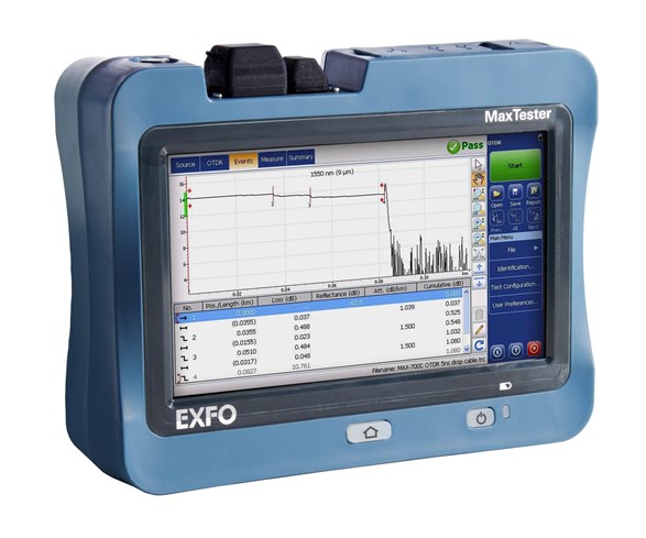 EXFO MaxTester 730D - Máy đo phản xạ miền thời gian quang OTDR PON/METRO 1
