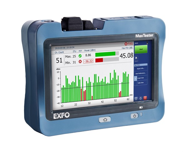 EXFO Optical Wave Expert - Máy dò kênh DWDM và Máy đo phản xạ miền thời gian quang OTDR 2