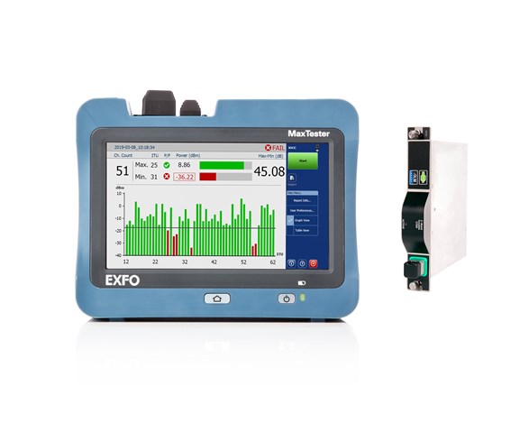 EXFO Optical Wave Expert - Máy dò kênh DWDM và Máy đo phản xạ miền thời gian quang OTDR 1