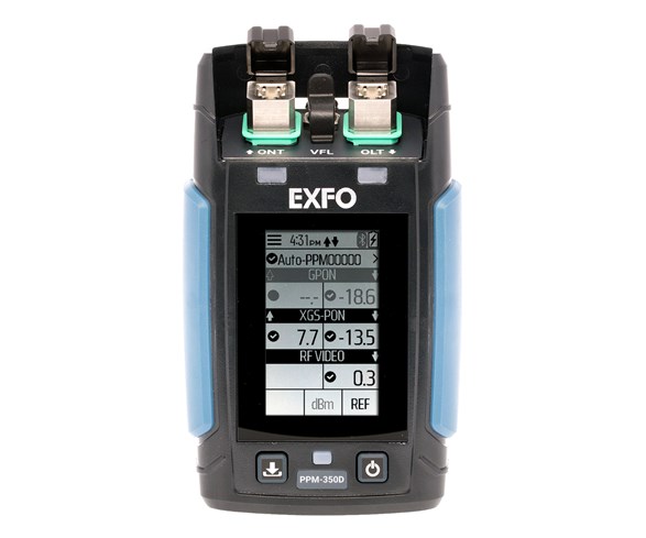 EXFO PPM-350D - Máy đo công suất PON thế hệ tiếp theo